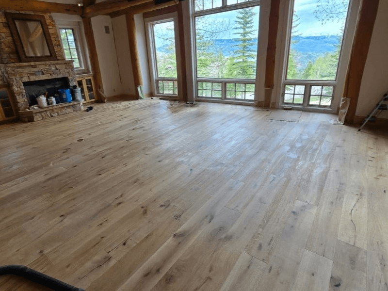 Real wood installed in Vail Valley Home